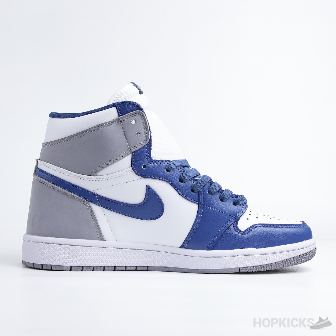 nike jordan 1 blue and grey